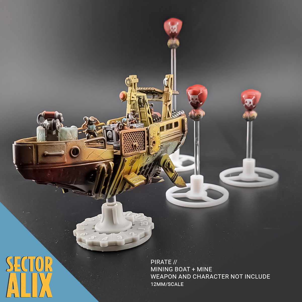 SECTOR ALIX - Pirate mining boat
